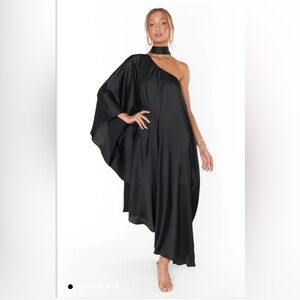 Show Me Your MuMu - One Shoulder Satin Dress